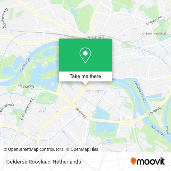 Gelderse Rooslaan map