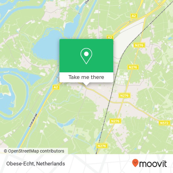 Obese-Echt map