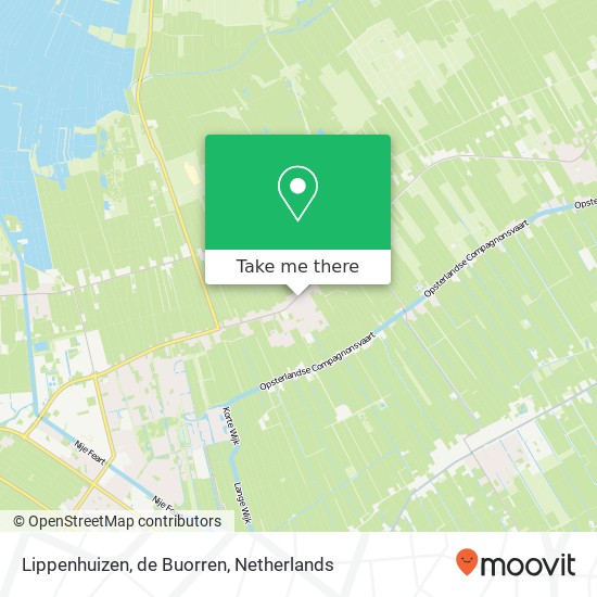 Lippenhuizen, de Buorren map