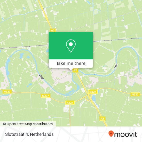 Slotstraat 4, 4153 VB Beesd map