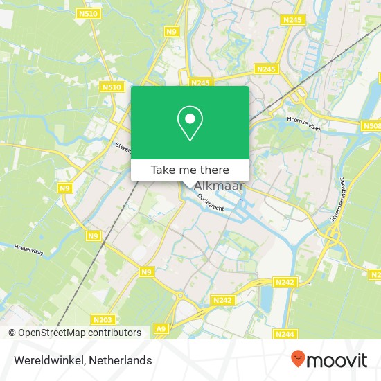 Wereldwinkel, Ritsevoort 5 map