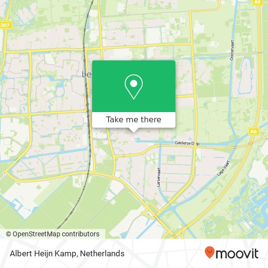 Albert Heijn Kamp, Kamp map