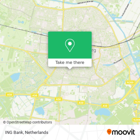 ING Bank map