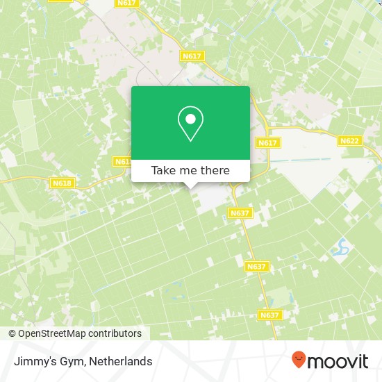 Jimmy's Gym, Bremweg 8A map