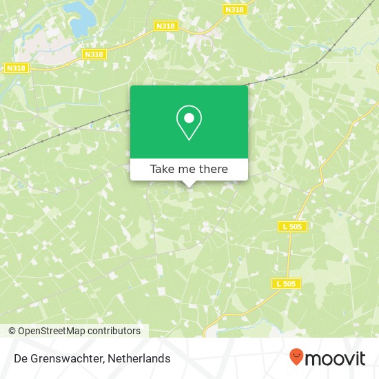 De Grenswachter, Drenthelweg 4 map