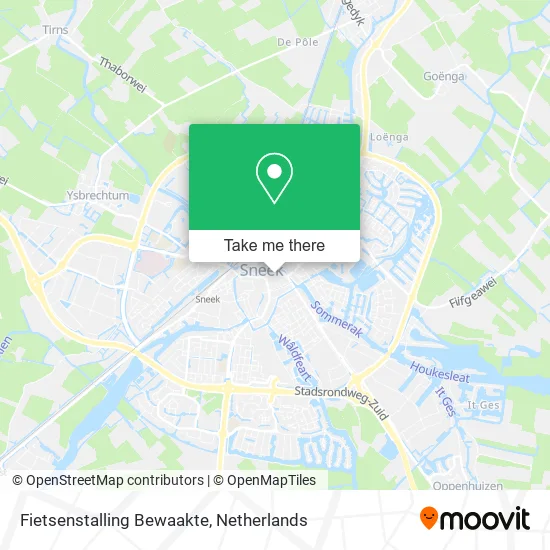 Fietsenstalling Bewaakte map