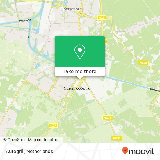 Autogrill, Beneluxweg 1 Karte