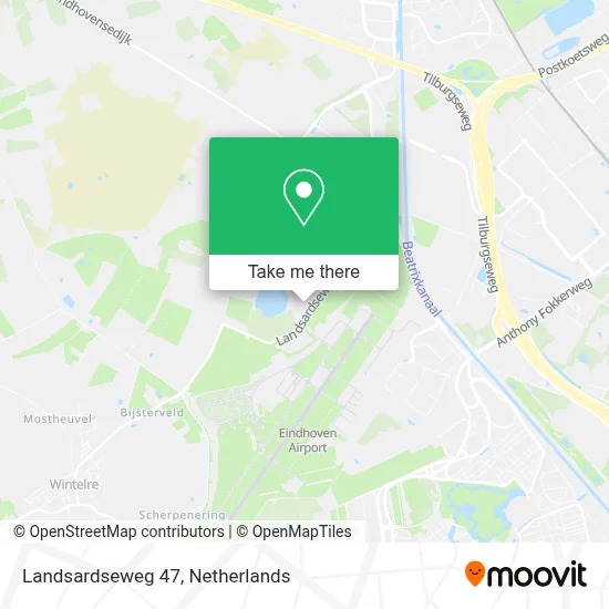 Landsardseweg 47 map