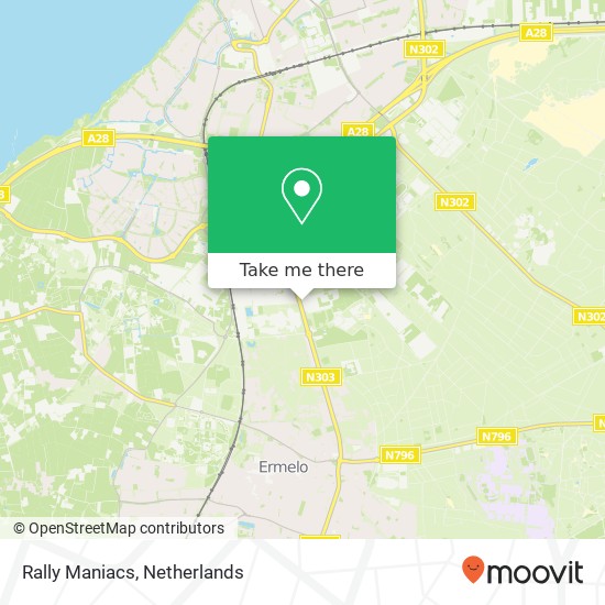 Rally Maniacs, Harderwijkerweg 128A map