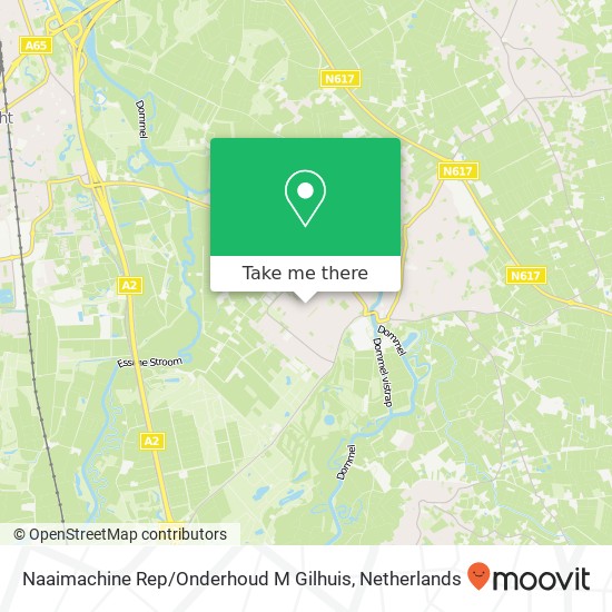 Naaimachine Rep / Onderhoud M Gilhuis, Christofoor 207 map