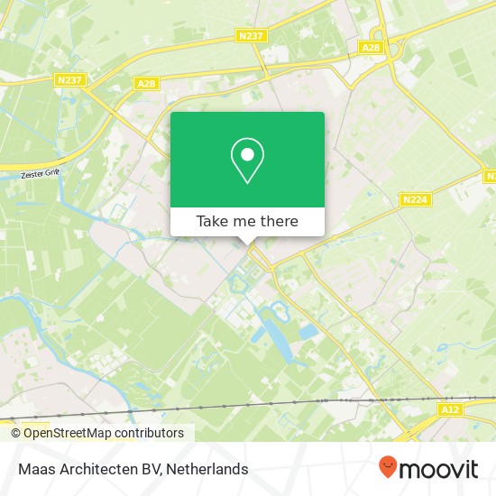 Maas Architecten BV, Henriette van Lijndenlaan 1 map