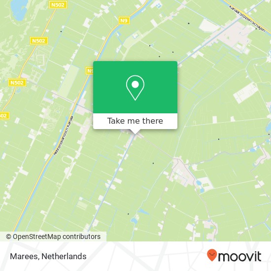 Marees, Grote Sloot 196 map