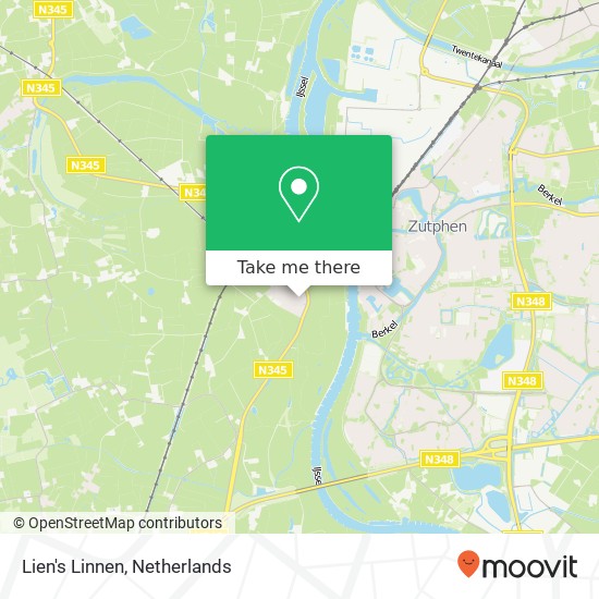 Lien's Linnen, Achterhoven 90 map