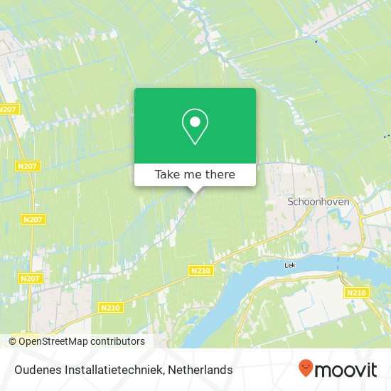 Oudenes Installatietechniek, Bovenberg 98 map