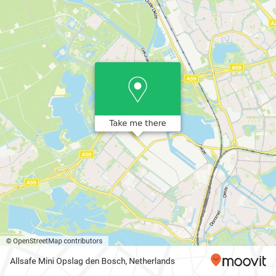 Allsafe Mini Opslag den Bosch, Docterskampstraat 2A map