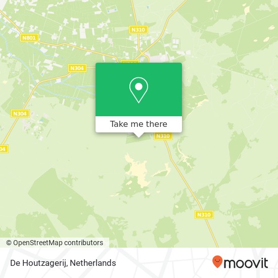 De Houtzagerij, Arnhemseweg map