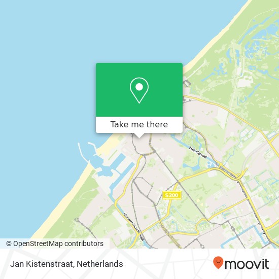 Jan Kistenstraat, 2584 SH Scheveningen map