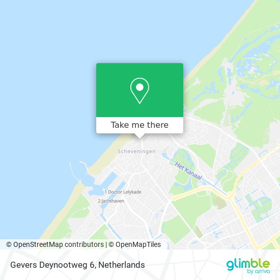 Gevers Deynootweg 6 Karte