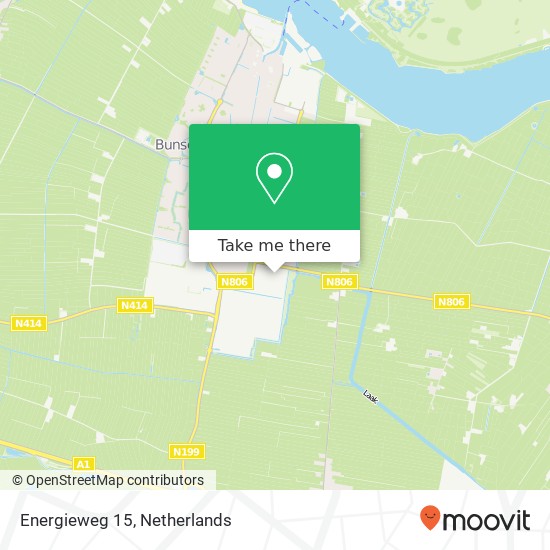 Energieweg 15, 3751 LT Bunschoten Spakenburg map