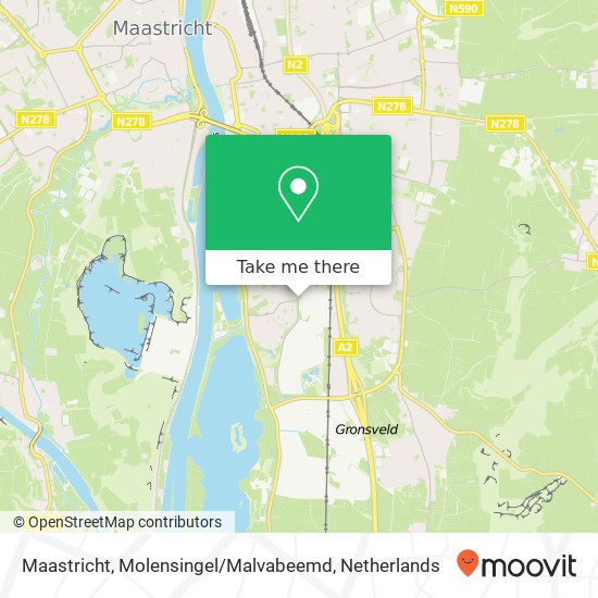 Maastricht, Molensingel / Malvabeemd map