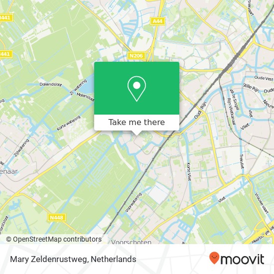 Mary Zeldenrustweg, 2331 Leiden Karte