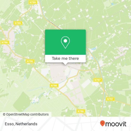 Esso, Loenenseweg 4 map