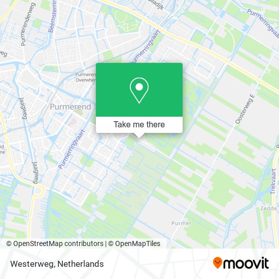 Westerweg map