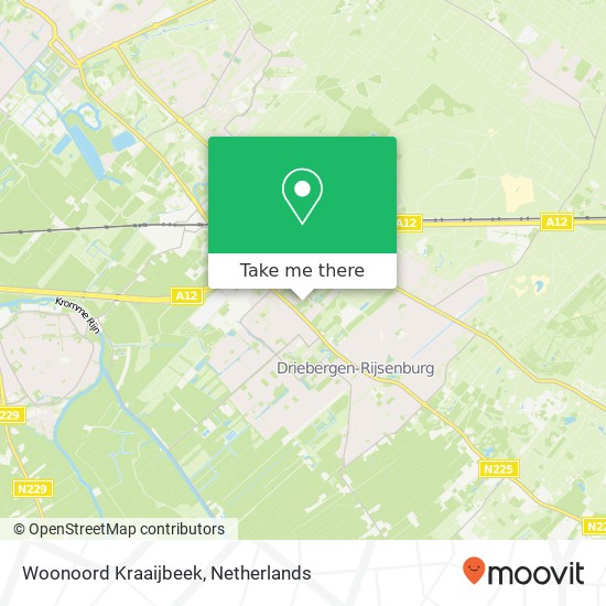 Woonoord Kraaijbeek, Kraaijbeek map