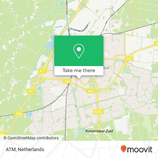 ATM, Laan van Limburg map