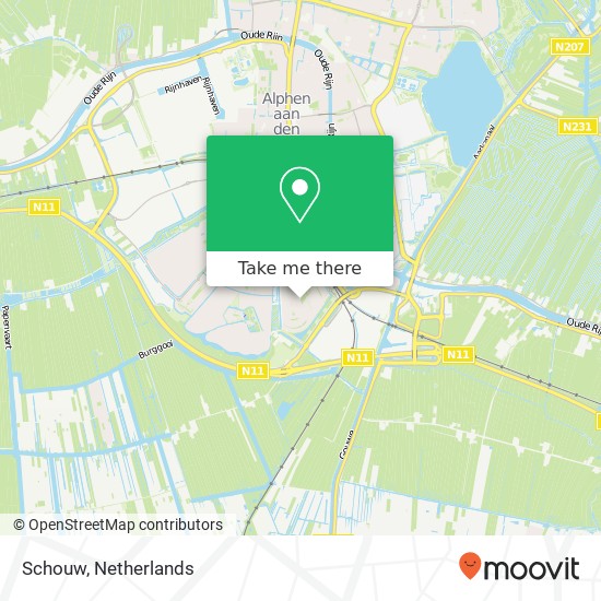 Schouw map