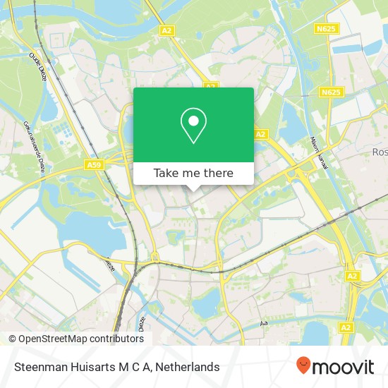 Steenman Huisarts M C A, Rompertcentrum 19 Karte