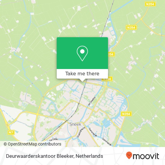 Deurwaarderskantoor Bleeker, Oosterom 9 map