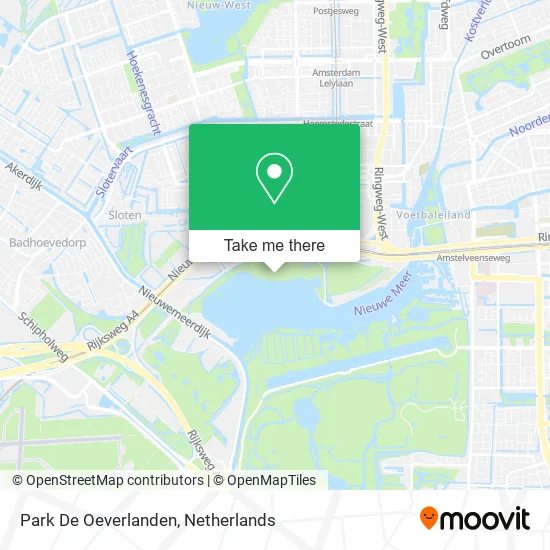 Park De Oeverlanden map