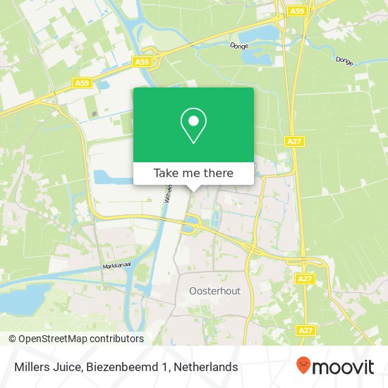 Millers Juice, Biezenbeemd 1 map