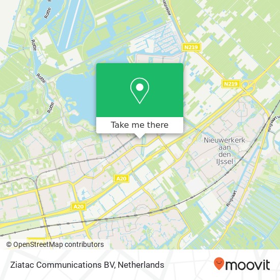 Ziatac Communications BV, Dick Ketstraat 64 map