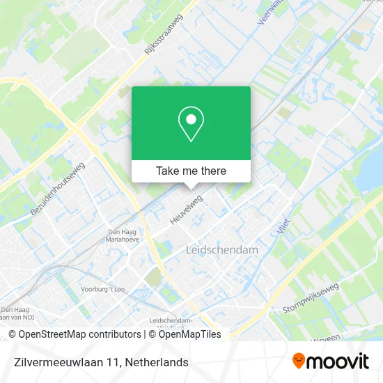 Zilvermeeuwlaan 11 map