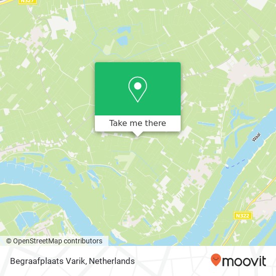 Begraafplaats Varik map