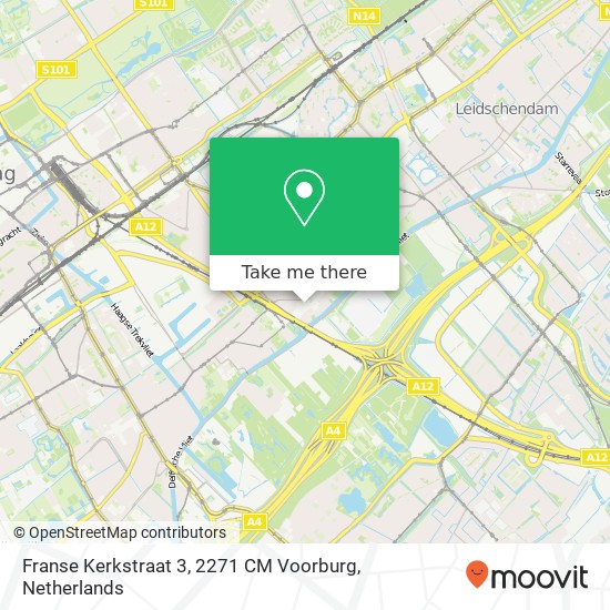 Franse Kerkstraat 3, 2271 CM Voorburg map