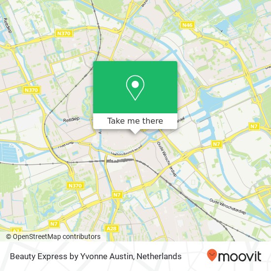 Beauty Express by Yvonne Austin, Rademarkt 2 map