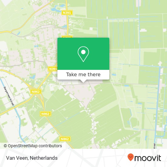 Van Veen, Splitting 44A map