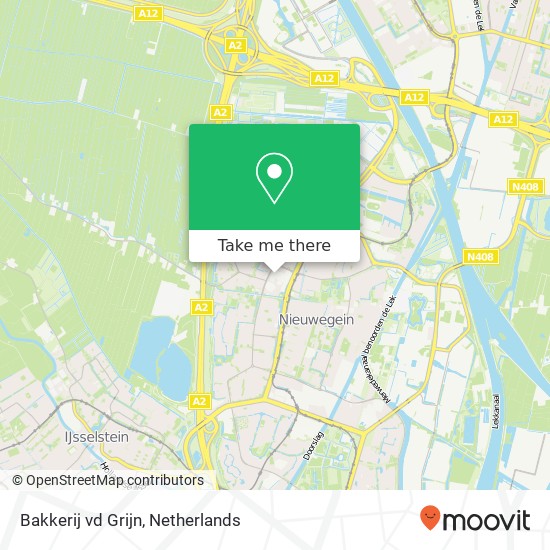 Bakkerij vd Grijn, Muntplein 32 map