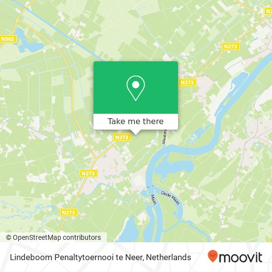 Lindeboom Penaltytoernooi te Neer, Ligteveld map