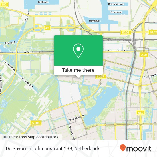 De Savornin Lohmanstraat 139, 1067 NW Amsterdam Karte