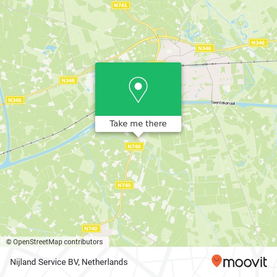 Nijland Service BV, Bentelosestraat 58 map
