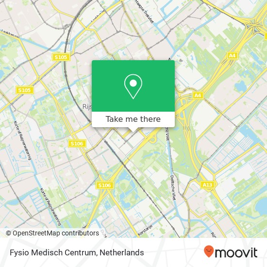 Fysio Medisch Centrum, Visseringlaan 18 map