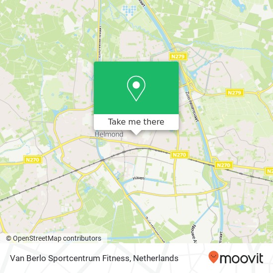 Van Berlo Sportcentrum Fitness, Pastoor van Leeuwenstraat 77 Karte