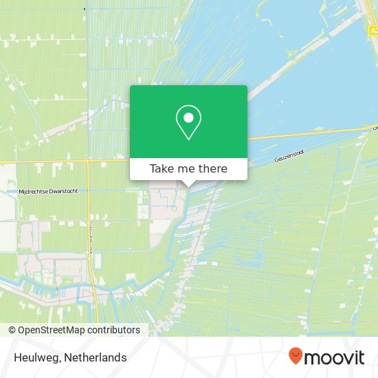 Heulweg, 3645 HE Vinkeveen map
