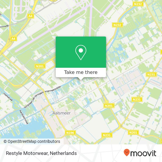 Restyle Motorwear, Oosteinderweg 127A map