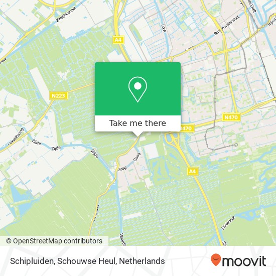 Schipluiden, Schouwse Heul map