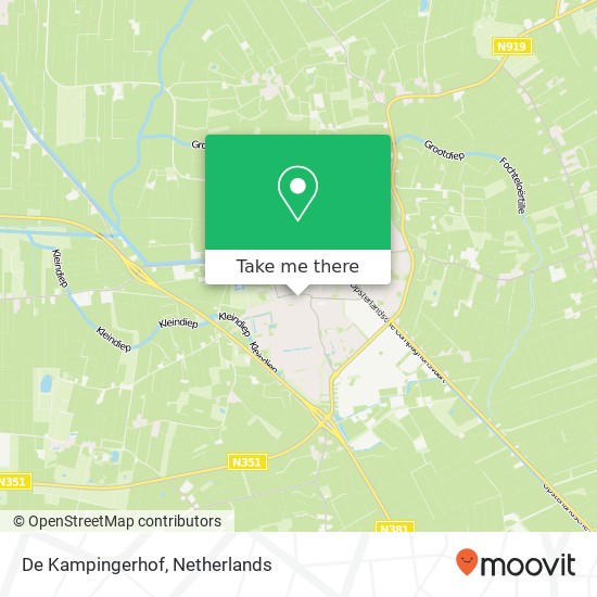 De Kampingerhof, Kampingerhof 2 map